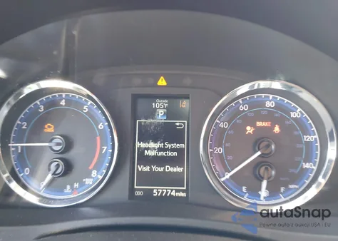 2018 Toyota Corolla Xse z USA, uszkodzony, nr VIN 2T1BURHE2JC002888